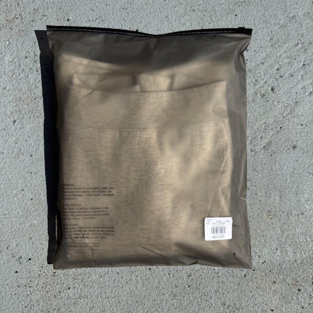 Fear of God Essentials Hoodie Grey Light Oatmeal Size Large - Picture 14 of 16